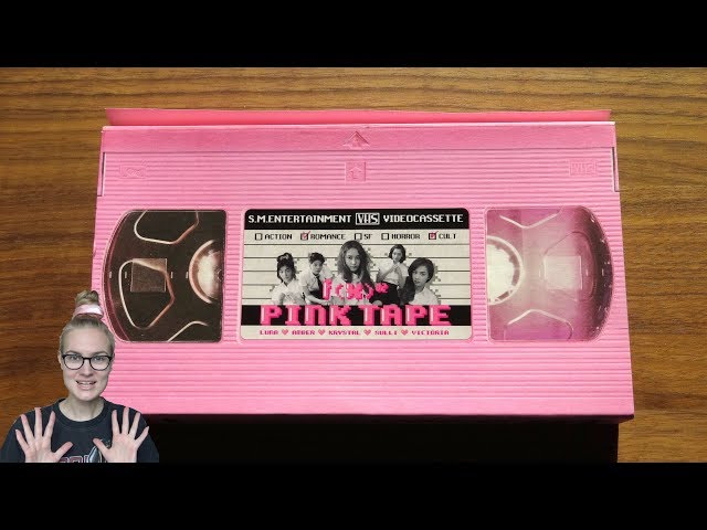 Unboxing F(x) 에프엑스 2nd Korean Studio Album Pink Tape - YouTube