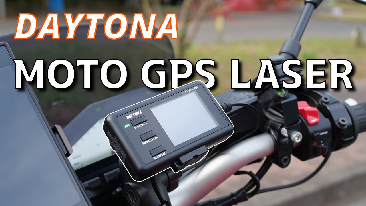 Daytona] MOTO GPS LASER [Laser Compatible] - YouTube
