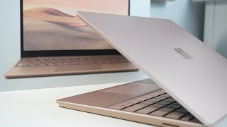 Surface Laptop Go Sandstone Review - Ultra Book with an Identity