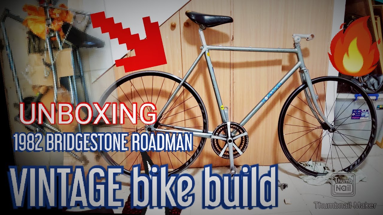 UNBOXING VINTAGE 1982 BRIDGESTONE ROADMAN, WRECKED BOX - YouTube