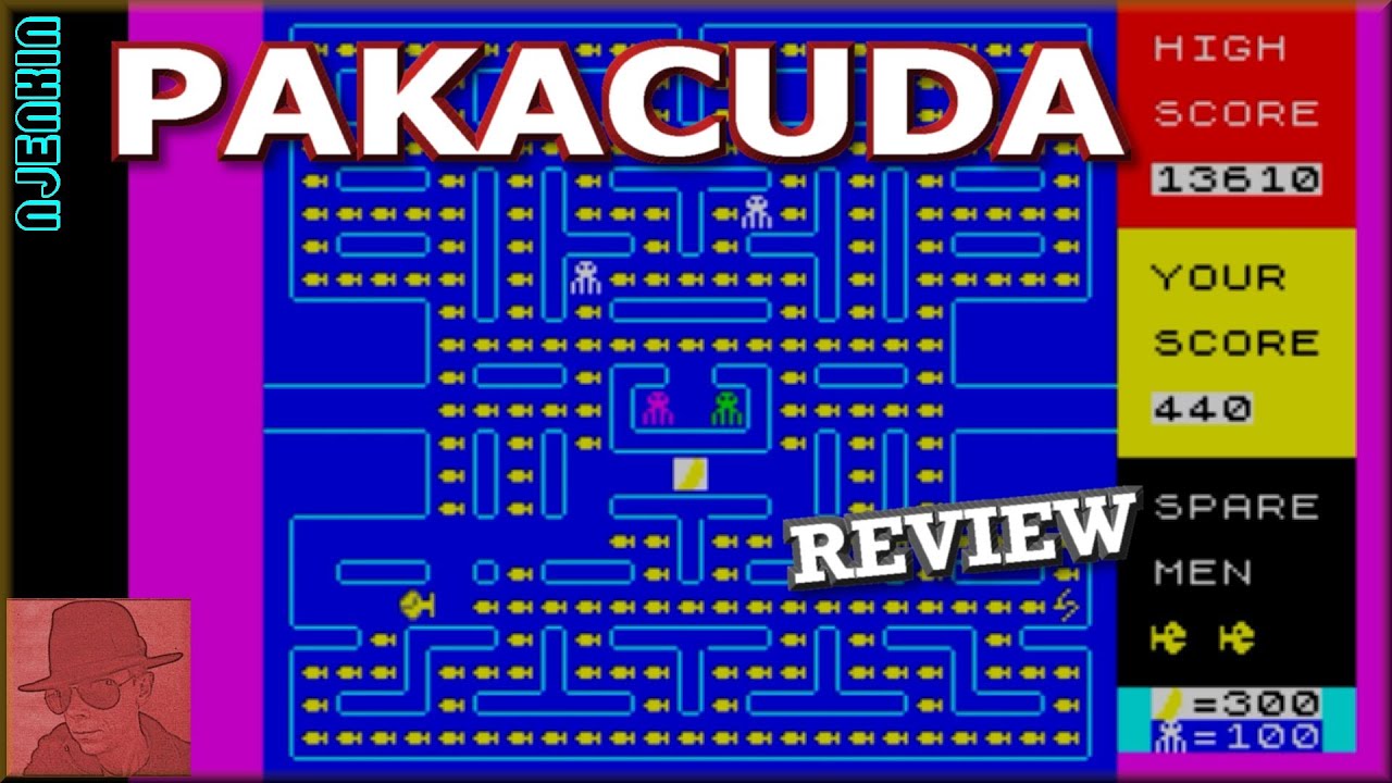 Pakacuda - on the ZX Spectrum 48K !! with Commentary - YouTube