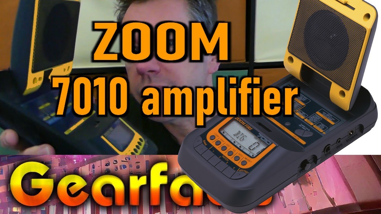 Zoom Fire 7010 portable multi-effects amplifier - genius! - YouTube