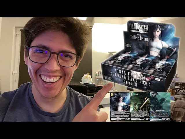 FFTCG: Opus XI Booster Box Opening!!!🎉 - YouTube