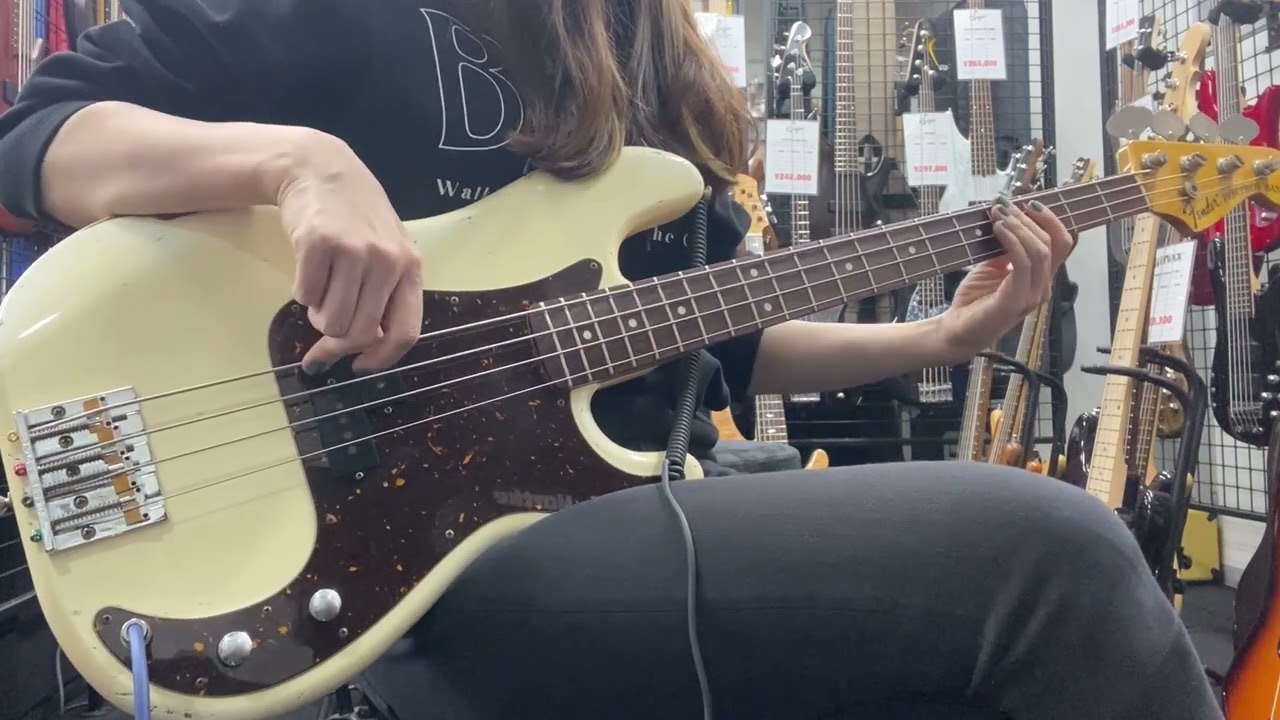 Fender Japan / PB70-70US OWH 1999-2002【Test Play】 - YouTube