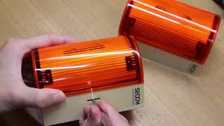 分解！セコムのフラッシュライトを観察 内部構造 - YouTube