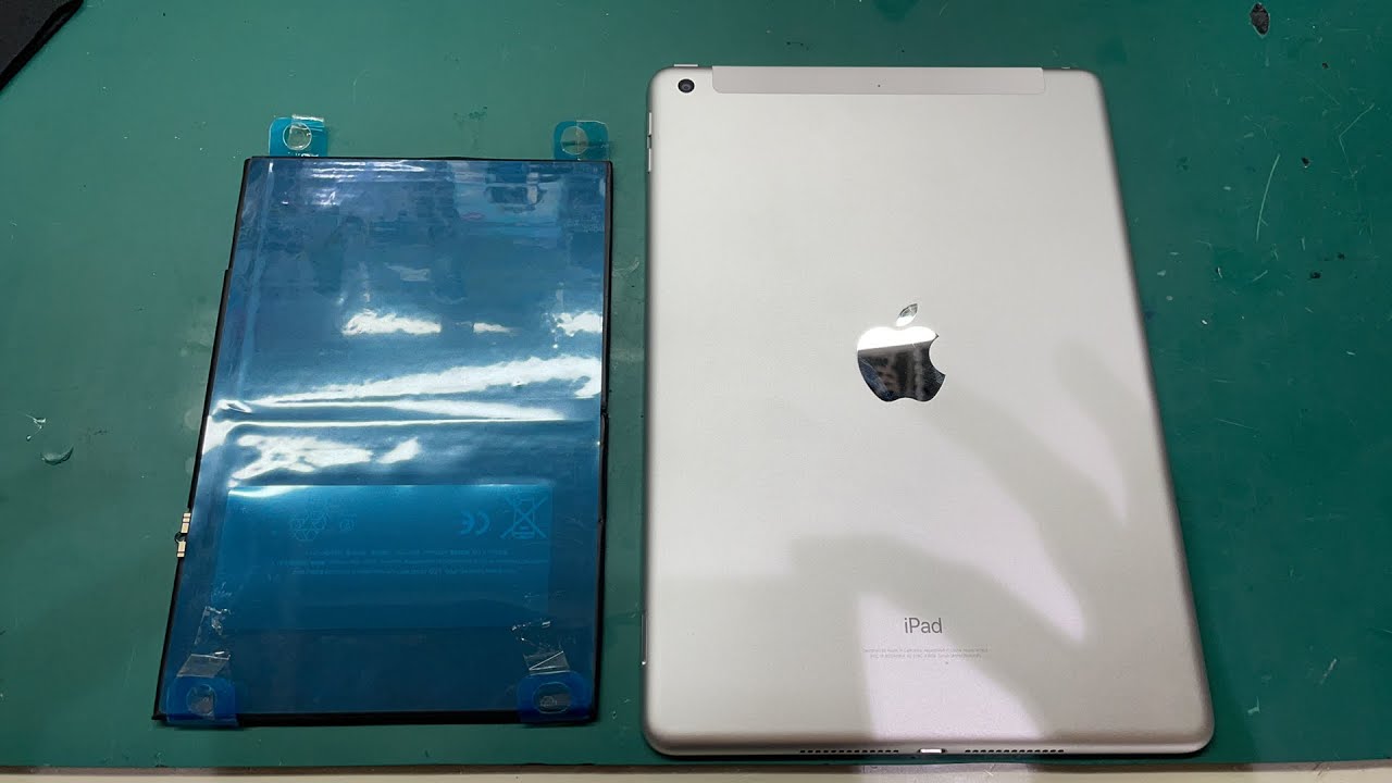 iPad 第6世代 A1954 バッテリー交換修理 - YouTube