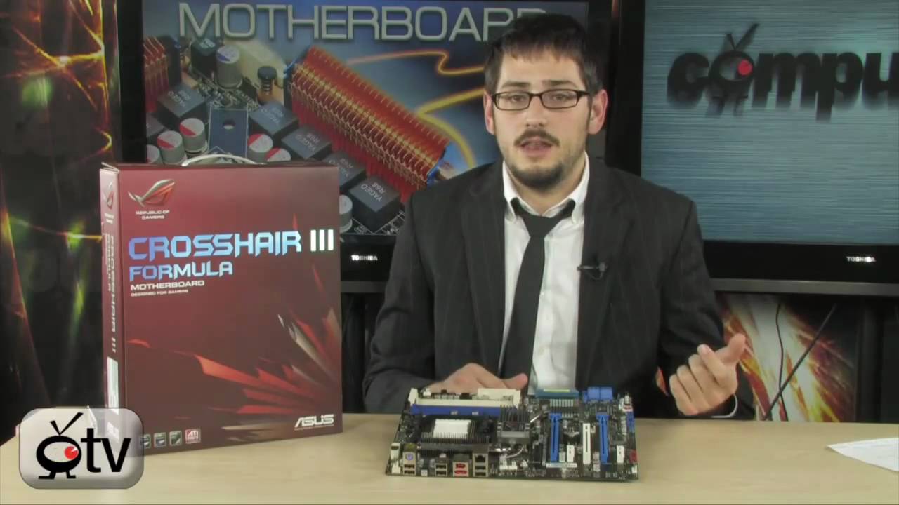 Asus Crosshair III Formula Motherboard - YouTube