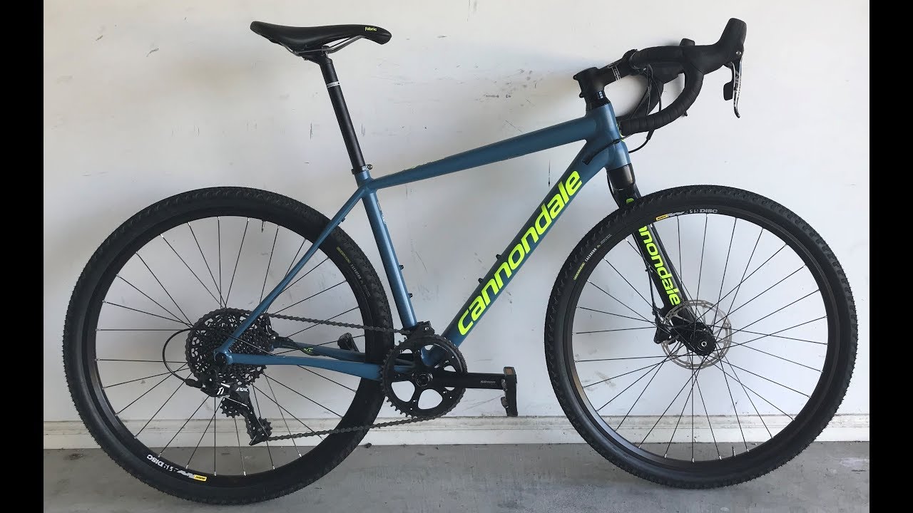 Cannondale Slate Apex 1 Gravel Bike with Rigid Fork & 27.5 wheel