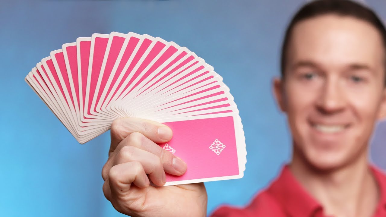Playing cards FOR WAMEN -- Daniel Madison Pink Rounders deck