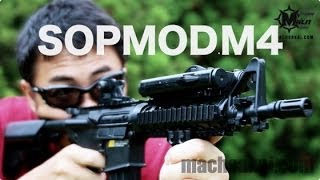 Tokyo Marui SOPMOD M4 Electric Gun BOYs Review by Mac Sakai #45