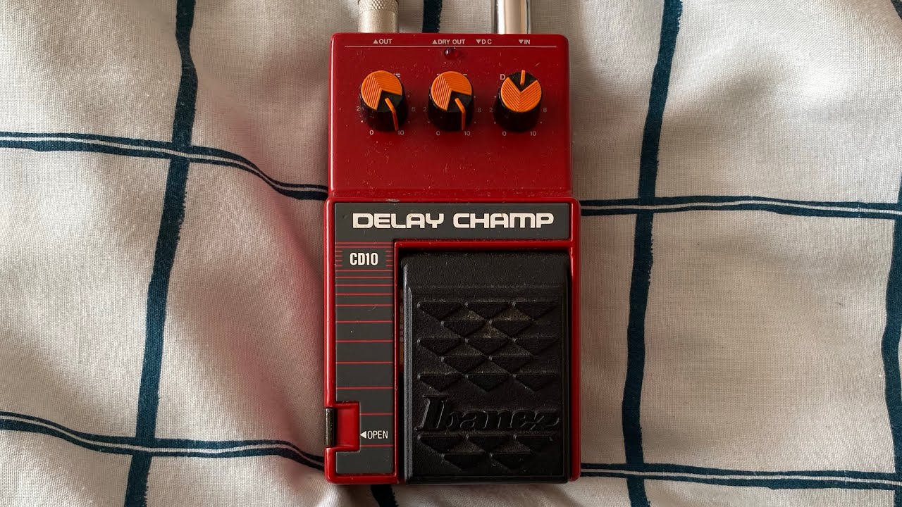 Ibanez CD10 Delay Champ Delay Pedal (like and subscribe honest