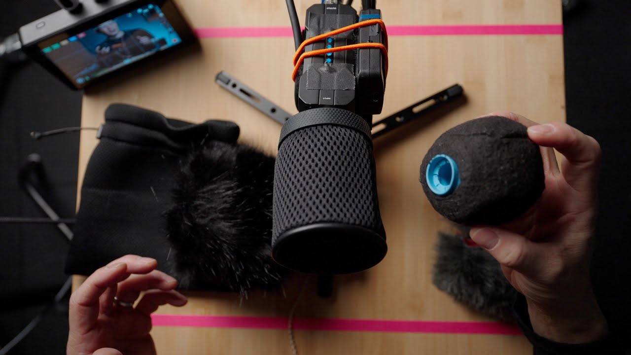 Bubblebee Spacer Bubble vs Rycote Baseball Windscreen - YouTube