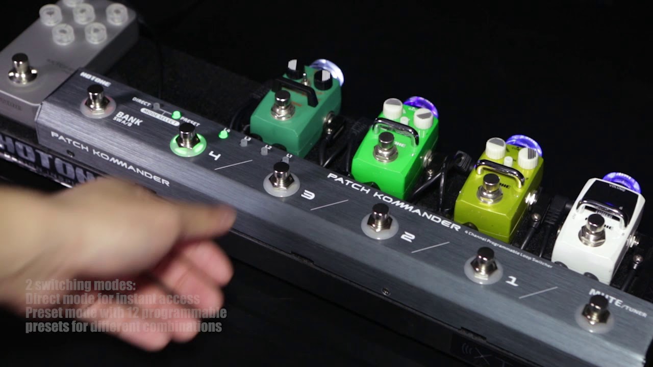 Hotone Patch Kommander - Official video - YouTube