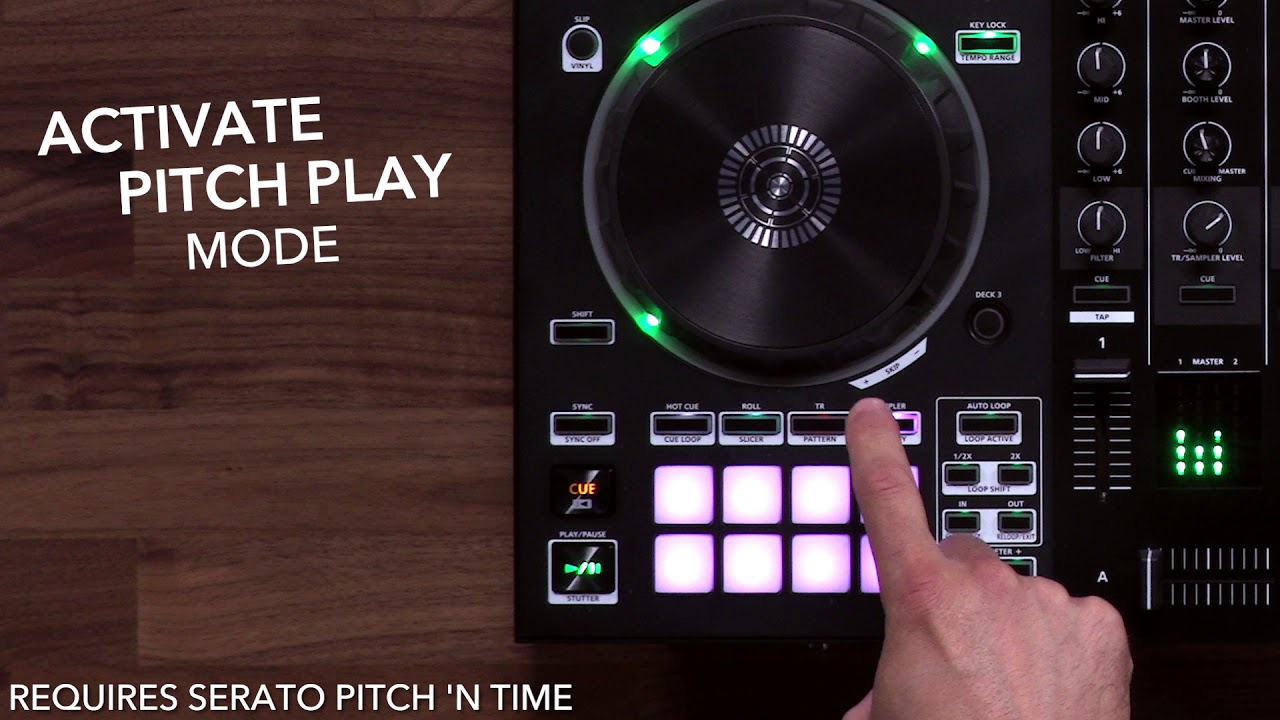 Roland DJ-505: Pitch Play - YouTube