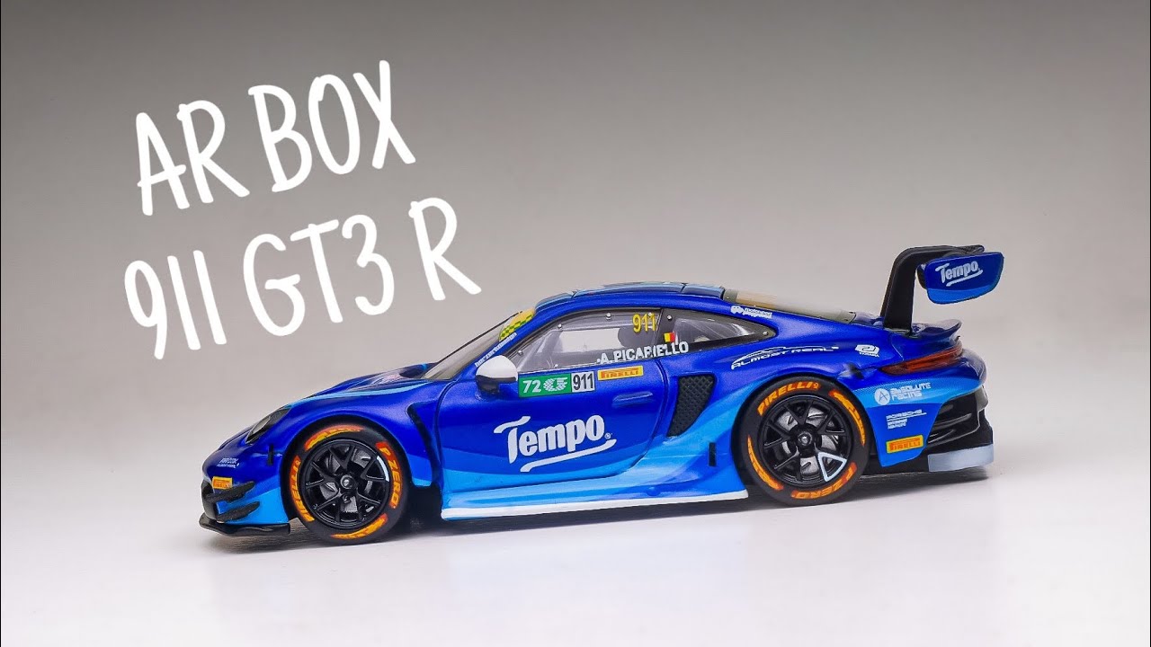 AR BOX 1/64 Porsche 911 GT3 R Tempo #911 Macau GP 2025 - YouTube