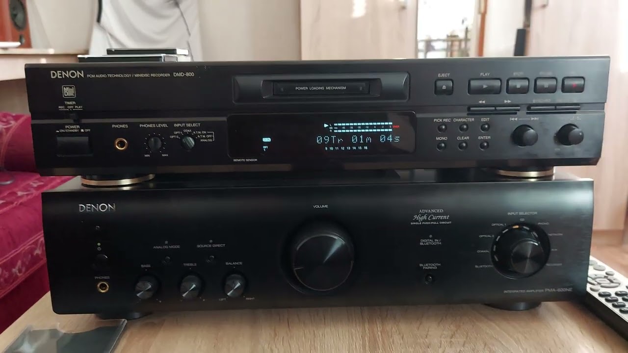 Denon dmd-800 made in Japan 2000 - YouTube