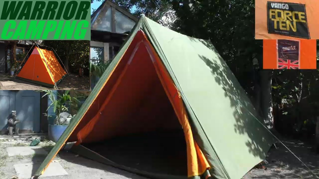 VINTAGE VANGO FORCE 10 MK5 UPGRADED WARRIOR EDITION CAMPING HIKING