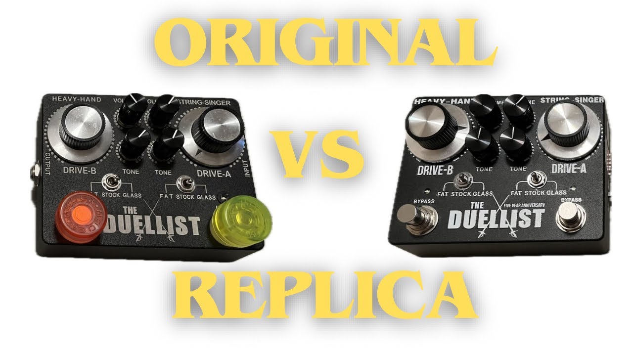 The DUELLIST | ORIGINAL vs REPLICA (shootout) - YouTube