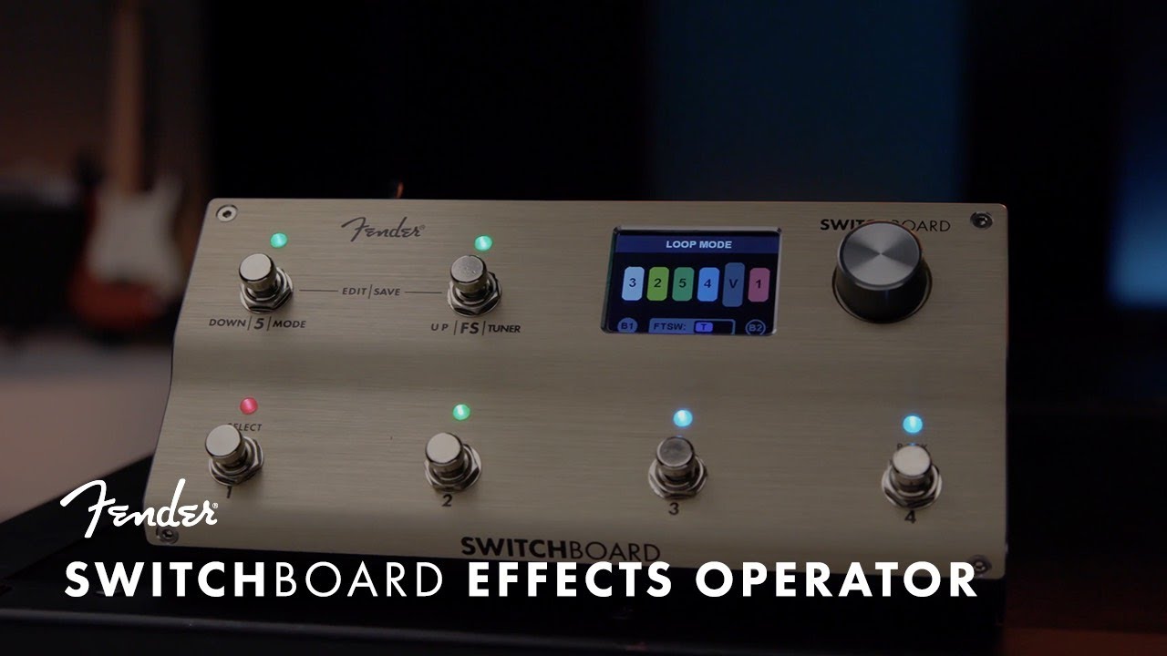 Switchboard™ Effects Operator – Fender