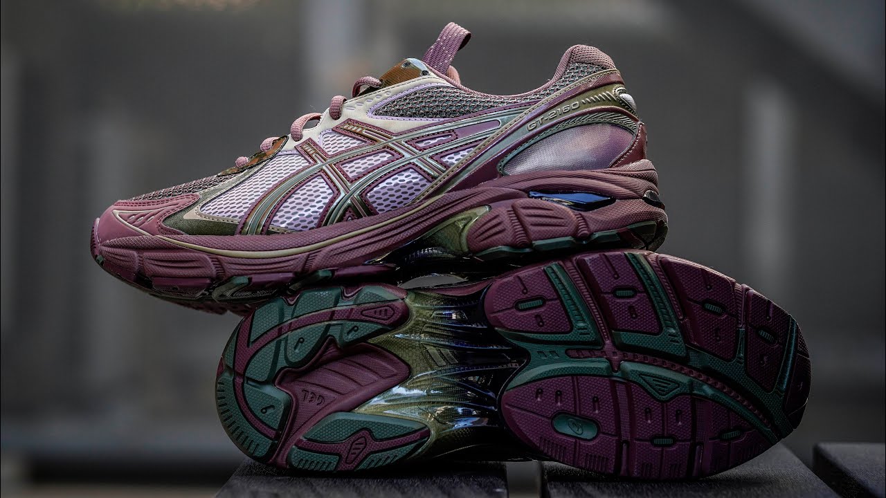 Asics UBS-6 GT-2160 Kiko Kostadinov 'Green Mantle/Grape' - YouTube