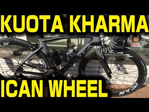 KUOTA KHARMA with ICAN WHEEL【ロードバイク紹介358】 /クオータKHAN
