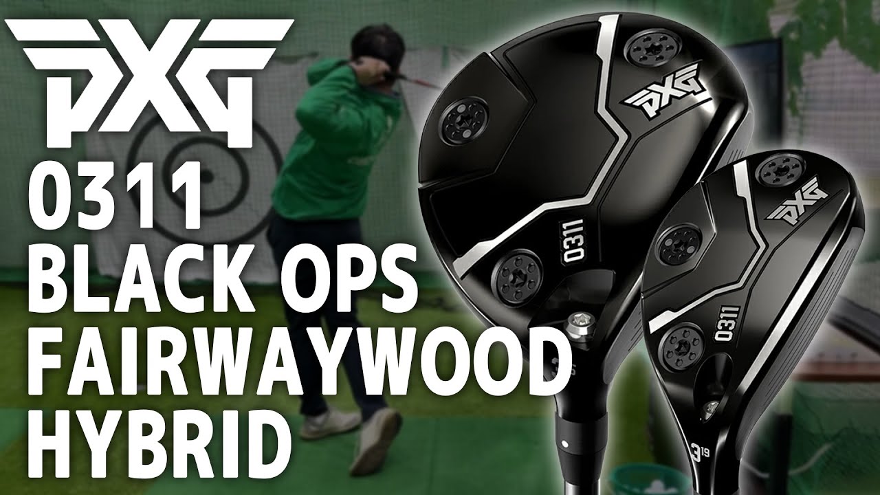 Hit the green with distance and forgiveness! PXG BLACK OPS Fairway
