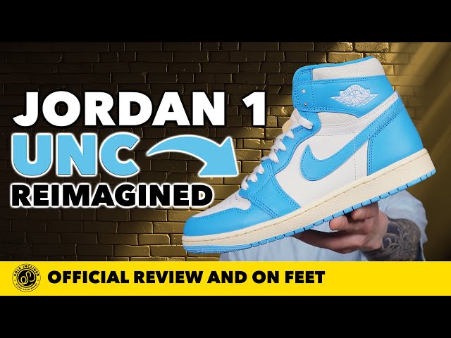 Air Jordan 1 'UNC Reimagined' In Depth Review and On Feet! - YouTube