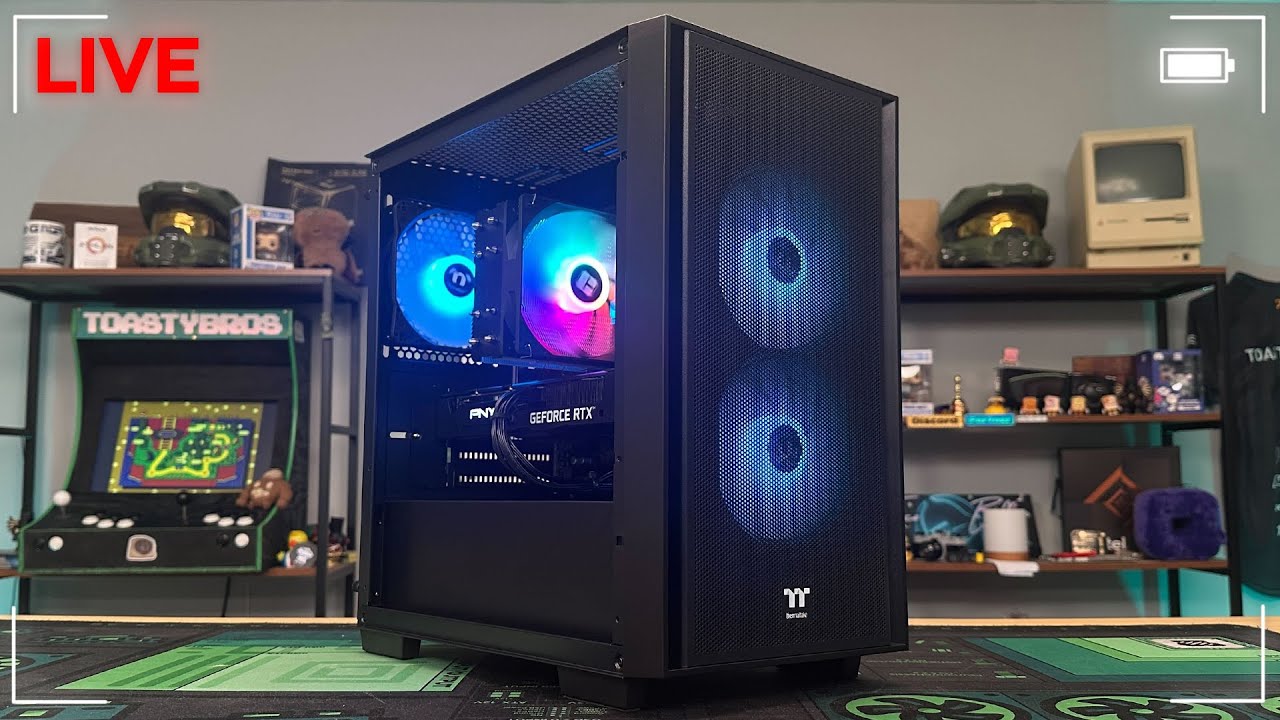 i3 14100F + RTX 3060 12GB PC Build - YouTube