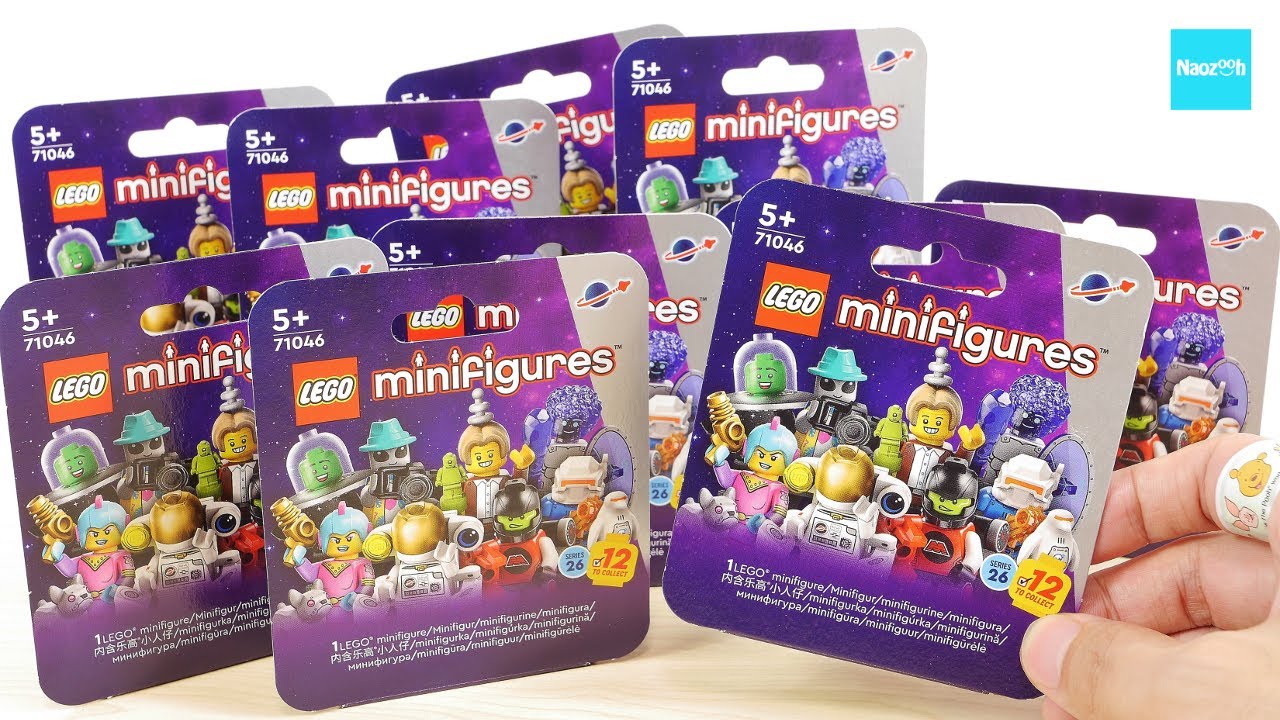 LEGO Minifigures Series 26 Space Speed ​​Build & Review (71046