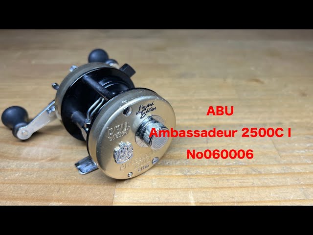ABU Ambassadeur 2500CI 060006 - YouTube
