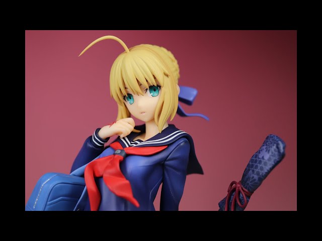 アルター 1/7 Fate/stay night マスターアルトリア 開封レビュー - YouTube