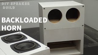 バックロードホーンの作製 - YouTube