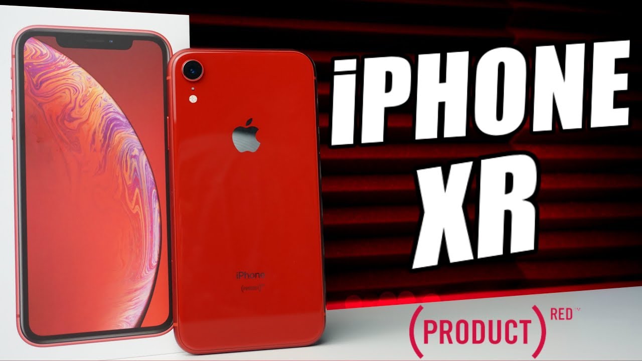 RED iPhone XR Unboxing & First Impressions - YouTube