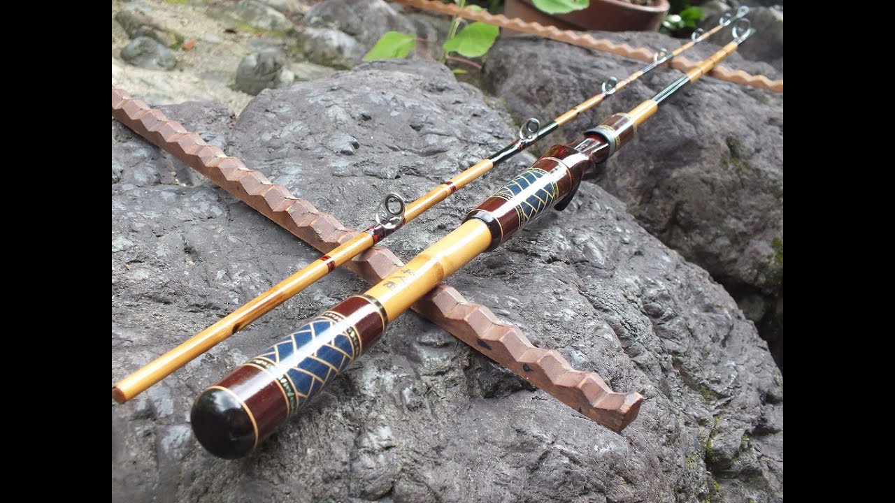 The bamboo rod 「竹竿ベイトロッド」紀州へら竿伝統工芸士 田中和仁