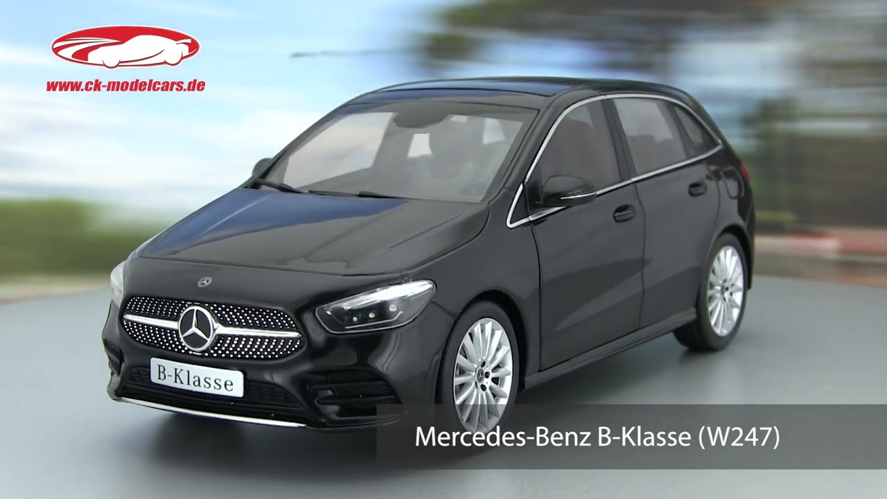 Z-Models 1:18 Mercedes-Benz B class (W247) year 2018 cosmos black