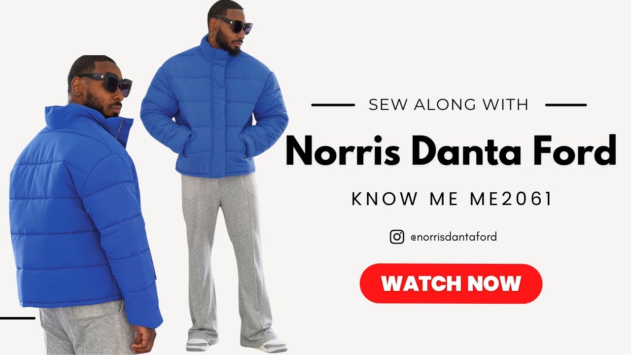 ME2061 | Men's Puffer Coat In Two Lengths by Norris Dánta Ford