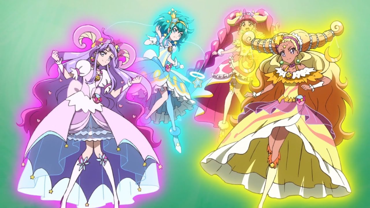 プリキュア、“12星座ドレス”にパワーアップ！ 『映画スター