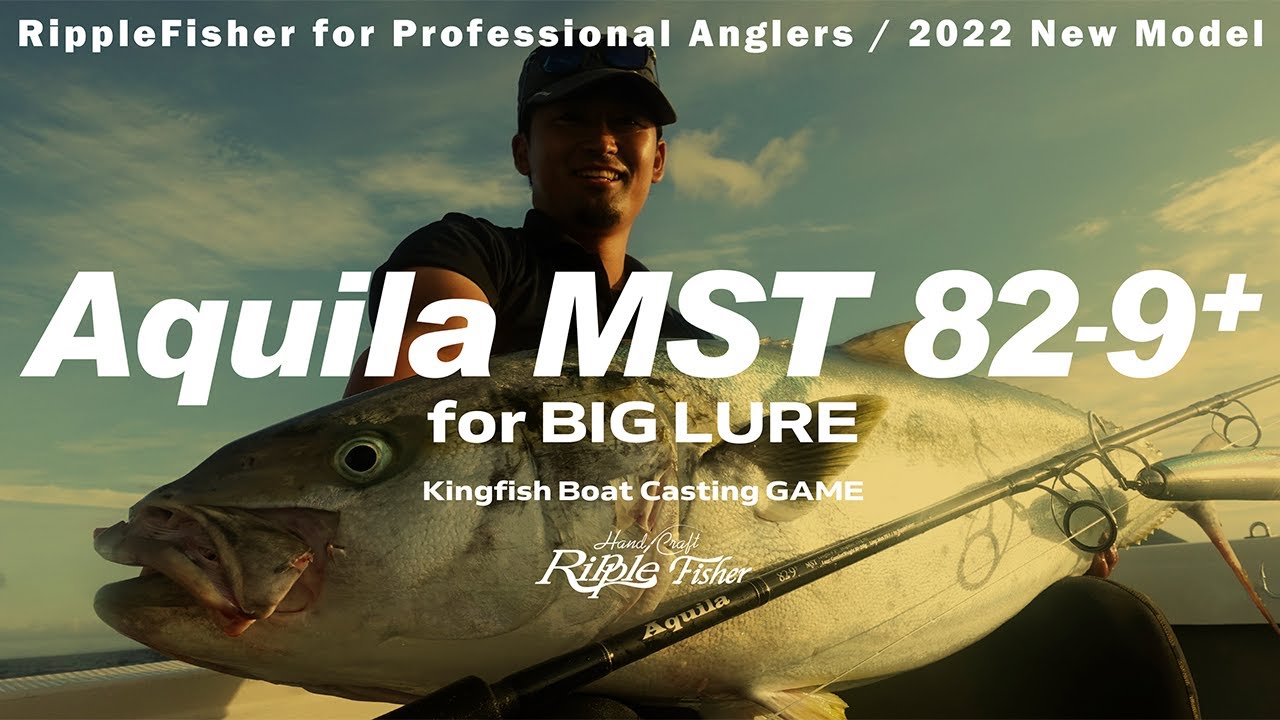 Aquila MST 82-9+ / Big Lure Kingfish Game - YouTube