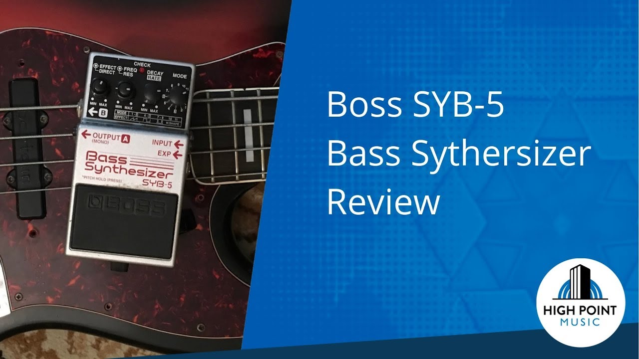 Boss: SYB-5 Bass Synthersizer (Gear Review) - YouTube