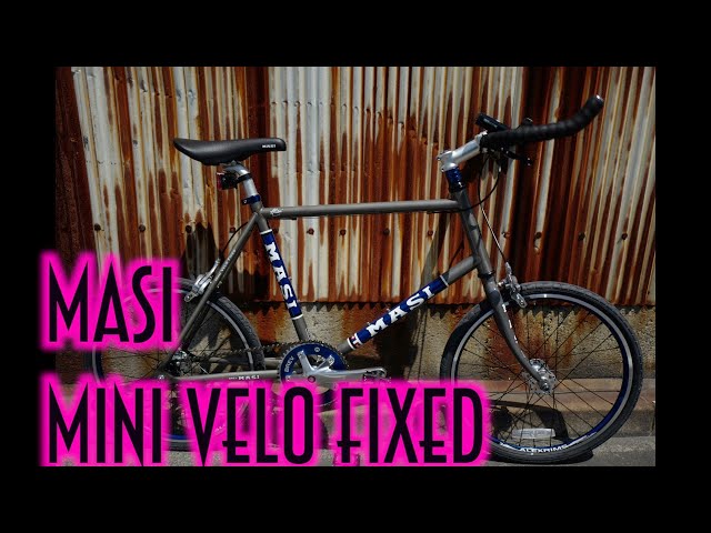 お客様自転車紹介】MASIのミニベロ MINI VELO FIXED マジィ ミニベロ