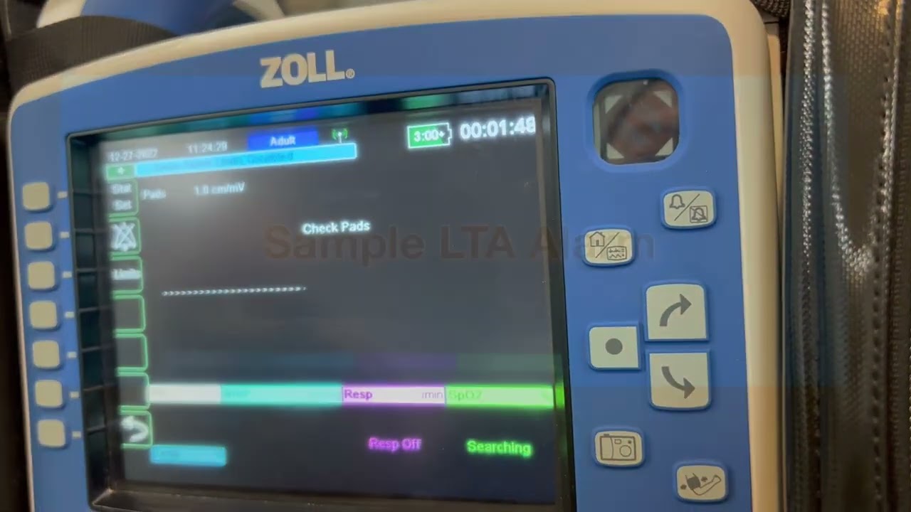 Zoll LTA Alarm X Series - YouTube