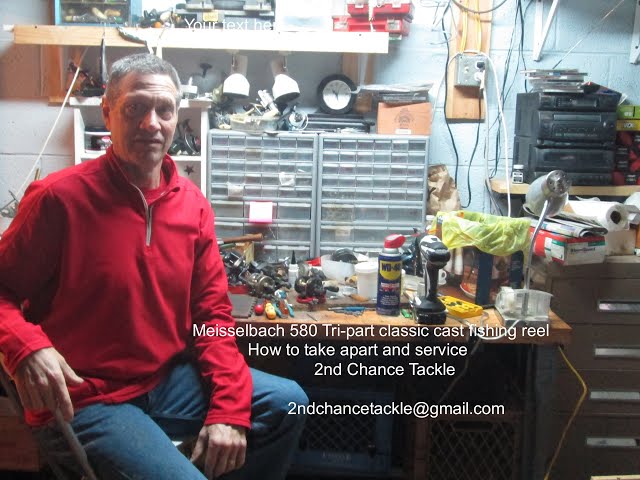 Meisselbach Tri-Part 580 vintage casting fishing reel how to take