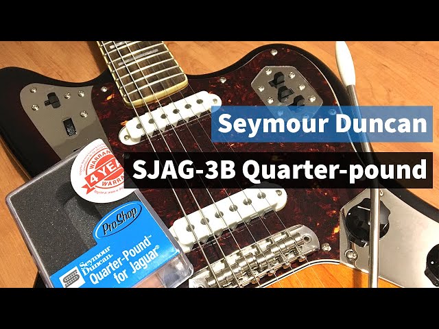 Seymour Duncan SJAG-3 - Bridge position on a Squier Jaguar Classic