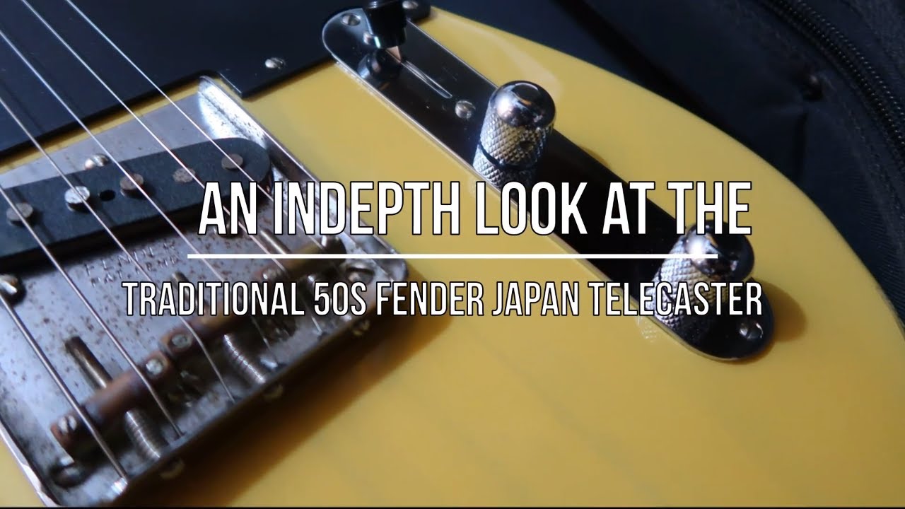50s Fender Japan Telecaster Review and Playthrough - YouTube