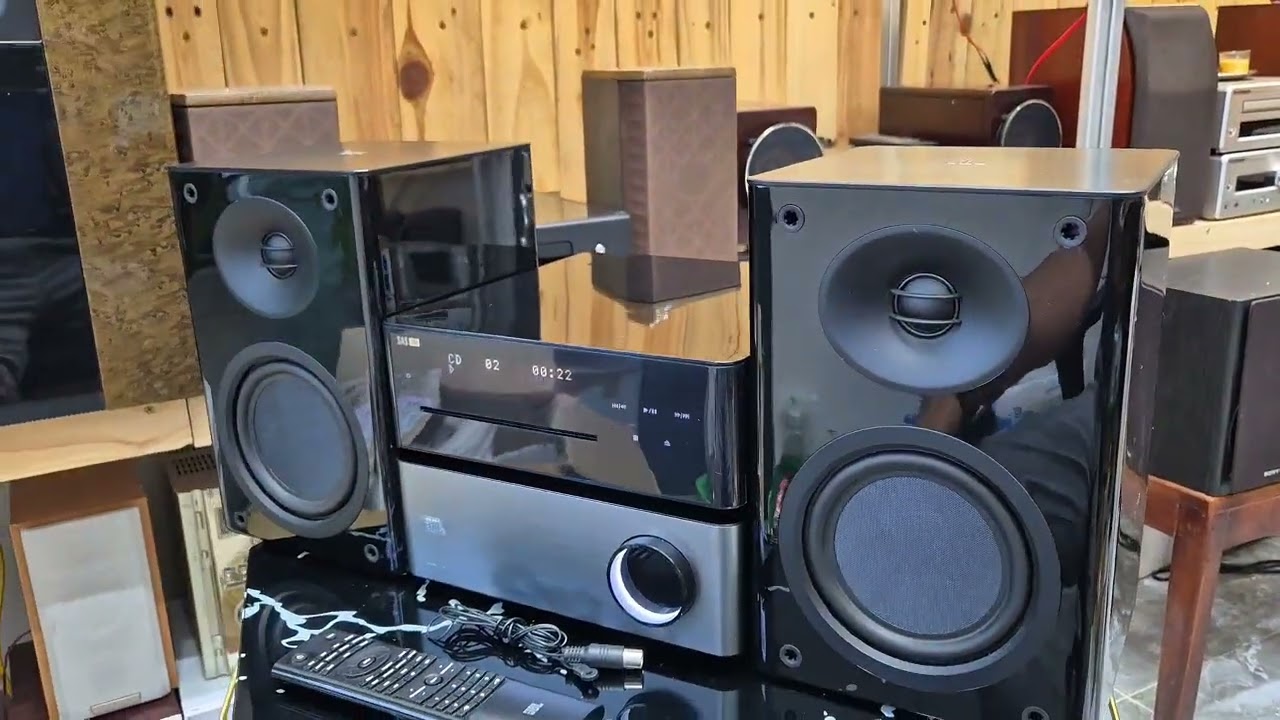 JBL SAS101 & SAS100SP Music System - YouTube