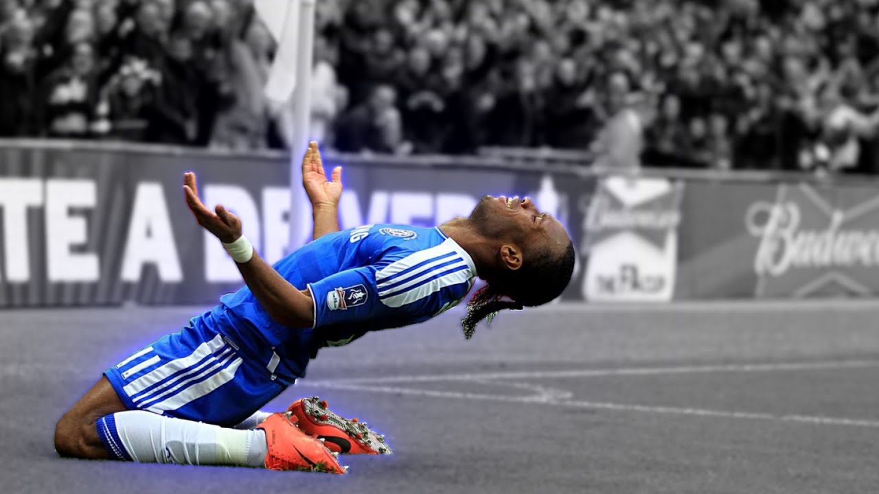 ドログバの決勝での勝負強さ【チェルシー】 - YouTube