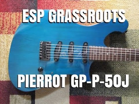ESP GrassRoots GP P 50J Guitar Review & Demo By Scott Grove - YouTube
