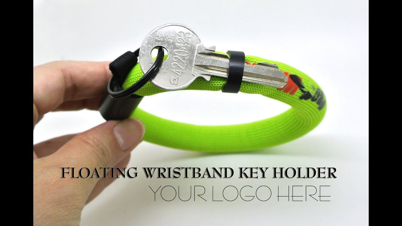 浮遊リストバンドキーホルダー | パーソナライズされた金属および