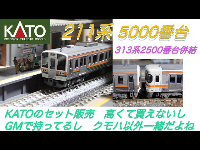211系 #nゲージ #鉄道模型 #kato #211系5000番台 #313系 #jr東海