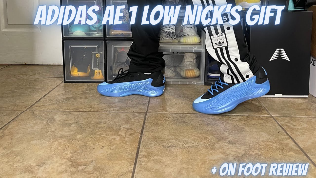Adidas AE 1 Low Nick's Gift Review + On Foot Review - YouTube